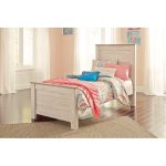 Classic Rustic Whitewashed Twin Bed – Millhaven