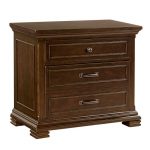 Classic Traditional Brown Bedside Chest – Weston