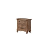 Classic Traditional Oak Nightstand – Franklin