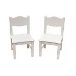 Classic White Kids Chairs (Set of 2)