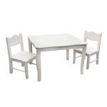 Classic White Kids Table & Chairs