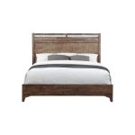 Cocoa Brown Rustic Contemporary Queen Size Bed – Bohemian