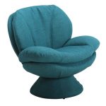 Comfort Chair Rio Turquoise Fabric Leisure Chair