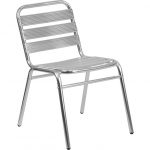 Commercial Aluminum Armless Stack Chair