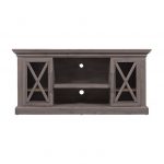 Contemporary 58 Inch Spanish Gray TV Stand
