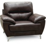 Contemporary Chocolate Brown Chair – Galactica