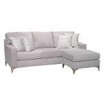 Contemporary Gray Sofa-Chaise – Tessa
