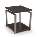 Contemporary Sleek Black End Table – Alton