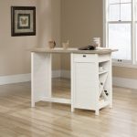 Cottage Road Soft White Couner Height Work Table