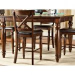 Counter Height Dining Table – Traditional Kingston Raisin