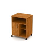Country Pine Microwave Cart – Axess