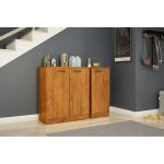 Country Pine Small Storage Cabinet – Axess