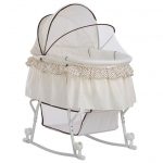 Cream Portable 2-in-1 Bassinet and Cradle – Lacy
