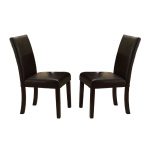 Dark Brown Modern Dining Chair – Pompei Collection