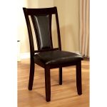 Dark Cherry Traditional Dining Room Chair – Brent Collection