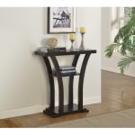 Dark Chocolate Small Pedestal Table