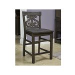 Deep Weathered Counter Height Desk Chair – Bellamy