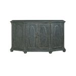 Distressed Gray Shabby Chic Credenza