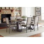 Dove Gray 5-Piece Dining with Side Chair – Muses