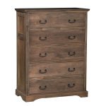 Driftwood Brown Classic Chest of Drawers – Amish