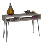 Driftwood Brown Sofa Table – Studio