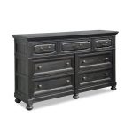 Dusty Gray Rustic Traditional Dresser – Bedford