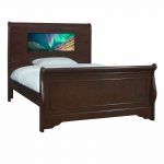 Edgewood Cheshire Cherry LightHeaded Full Sleigh Bed with Trundle