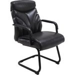 Ember Black Guest Chair