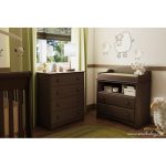 Espresso Changing Table and 4 Drawer Chest Set – Angel