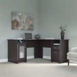 Expresso Oak L-Desk (60 Inch) – Cabot