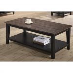Farmhouse Black and Brown Coffee Table