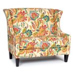 Floral Wing Settee – Ayers