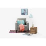 Fog Gray Accent Chair – Live-it Cozy