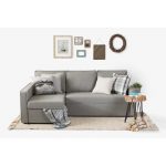 Fog Gray Chaise Sofa Bed – Live-it Cozy