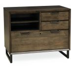 Fossil Brown Combination File Cabinet – Harper Point