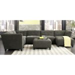 Granite Gray Classic Modern 6-Piece Sectional – Blaire