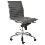 Gray Low-Back Office Chair – Dirk