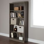 Gray Maple 5 Shelf Bookcase – Morgan