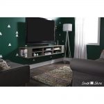 Gray Maple Wall-Mounted Media Console (66 Inch) – City Life