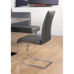 Gray Modern Dining Chair – Zenith Collection