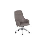 Gray Tweed Mid Back Office Chair