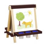 Guidecraft Wooden Table Top Easel