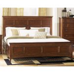Harrison Cherry Casual Traditional Queen Storage Bed
