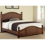 Home Styles Cinnamon Brown King Size Bed – Marco Island