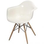 IMAX Arturo White Acrylic Chair