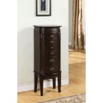 Italian Influenced Transitional Jewelry Armoire
