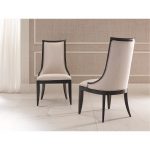 Ivory and Black Dining Room Chair – Symphony