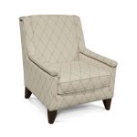 Ivory and Taupe Accent Chair – Kemp