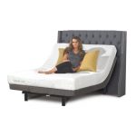 King 8 Inch Memory Foam Mattress with Adjustable Base