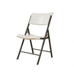 Lifetime Products Almond 32-Pack Heavy Duty Folding Chairs